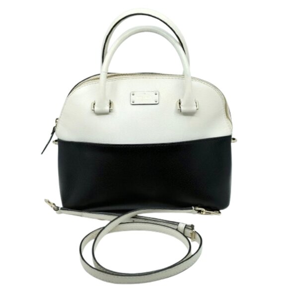KATE SPADE~Grove Street Carli~ LEATHER CROSSBODY SHOULDER SATCHEL BAG - Picture 1 of 6